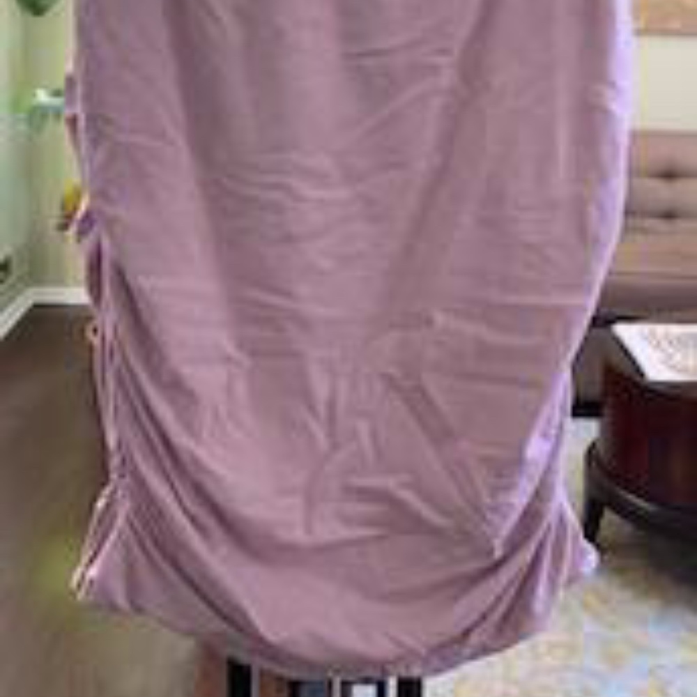 Kyra Ruched Skirt in Nirvana by SYNERGY